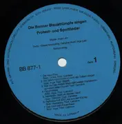 LP - Bonner Blaustrümpfe - Protest- und Spottlieder - rare folk protestsongs