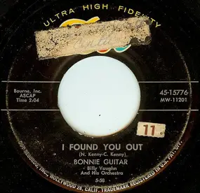 Bonnie Guitar - I Found You Out / If You'll Be The Teacher