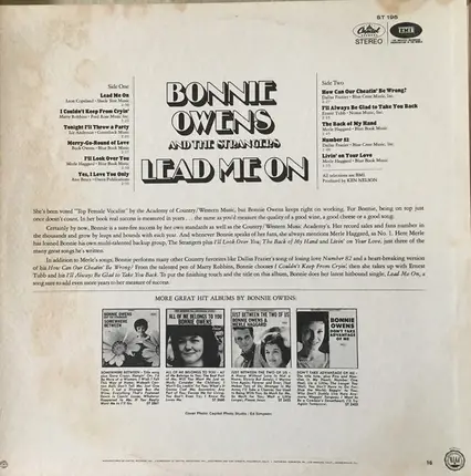 Bonnie Owens And The Strangers - Lead Me On