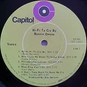 LP - Bonnie Owens - Hi-Fi To Cry By