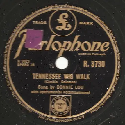 Bonnie Lou - Just Out Of Reach / Tennessee Wig Walk