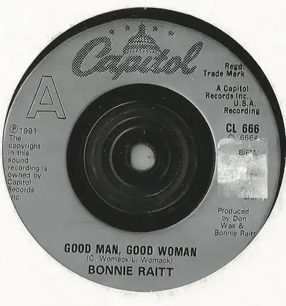 Bonnie Raitt - Good Man, Good Woman