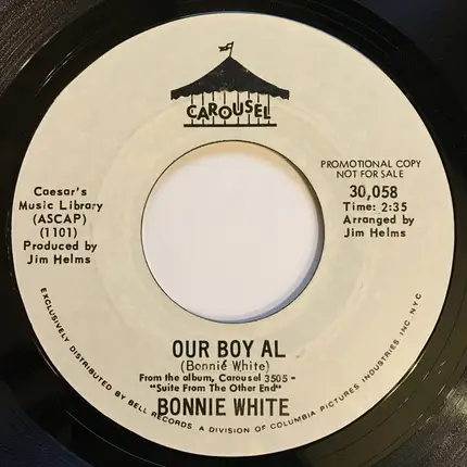 Bonnie White - Sally Wants A Red Dress / Our Boy Al