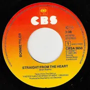 7inch Vinyl Single - Bonnie Tyler - Straight From The Heart