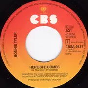 7'' - Bonnie Tyler - Here She Comes