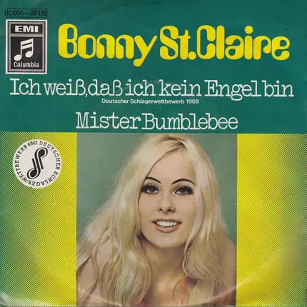 Bonnie St. Claire - Ich Weiß, Daß Ich Kein Engel Bin / Mister Bumblebee