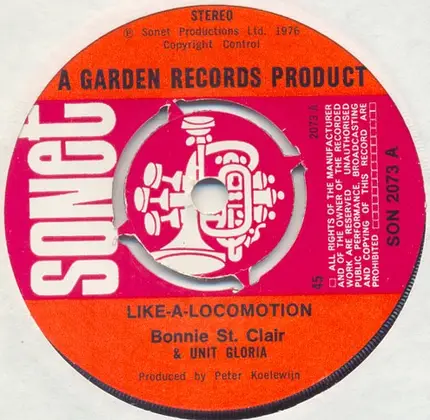 Bonnie St. Claire & Unit Gloria - (Like A) Locomotion