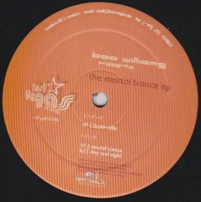 Boo Williams - The Mortal Trance EP
