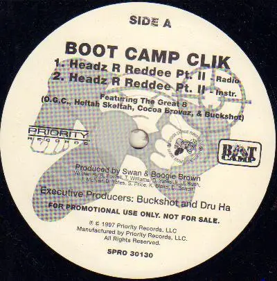 Boot Camp Clik - Headz R Reddee Pt. II