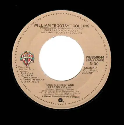 Bootsy Collins - Take A Lickin' And Keep On Kickin' / Shine-O-Myte