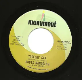 Boots Randolph - Miss You / Yodelin' Sax