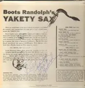 LP - Boots Randolph - Boots Randolph's Yakety Sax! - Signed by artist