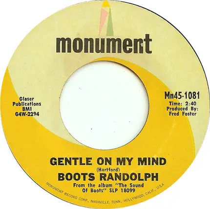 Boots Randolph - Jackson