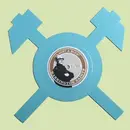 7inch Vinyl Single - Booze & Glory / Harrington Saints - Crossed Hammer - 5½', Shape, Blue