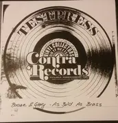 12inch Vinyl Single - Booze & Glory - As Bold As Brass - Numbered, Test Pressing