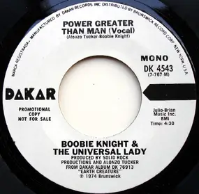 Boobie Knight & The Universal Lady - Power Greater Than Man (Vocal)