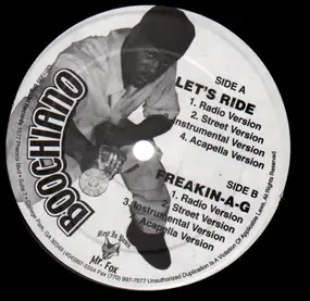 Boochiano - Let's Ride/Freakin-A-G