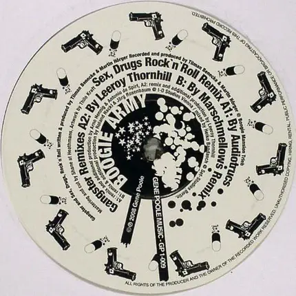 Boogie Army - Sex, Drugs, Rock'n'Roll (Remix) / Gangster (Remixes)