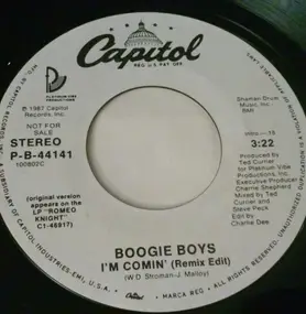 Boogie Boys - I'm Comin'