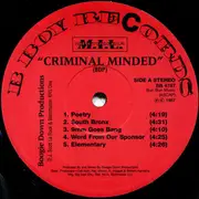 LP - Boogie Down Productions - Criminal Minded