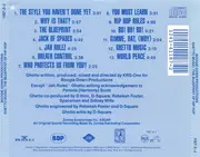 CD - Boogie Down Productions - Ghetto Music:  The Blueprint Of Hip Hop