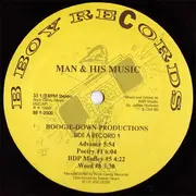 Double LP - Boogie Down Productions - Man & his Music