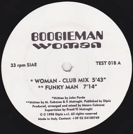 Boogieman - Woman