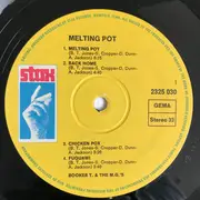 LP - Booker T & The MG's - Melting Pot - boxed GEMA Stereo 33