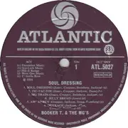 LP - Booker T & The MG's - Soul Dressing - Mono