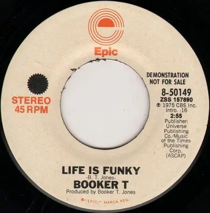 Booker T. Jones - Life Is Funky