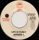 7inch Vinyl Single - Booker T. Jones - Life Is Funky