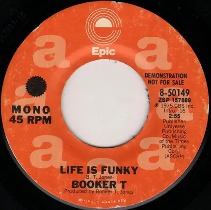 Booker T. Jones - Life Is Funky