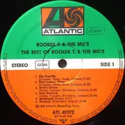 LP - Booker T & The MG's - The Best Of Booker T. & The MG's