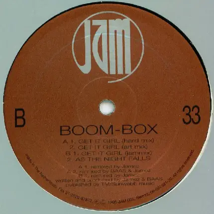 Boom-Box - Get It Girl