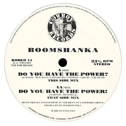 Boomshanka - Do You Have The Power?
