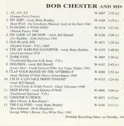 CD - Bob Chester And His Orchestra - 1940-1941 - Mono