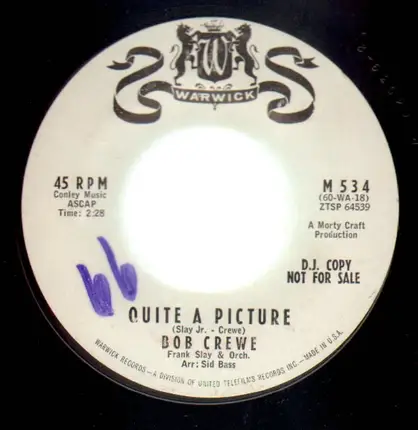 Bob Crewe - Cool Time (In The Old Town Tonight)