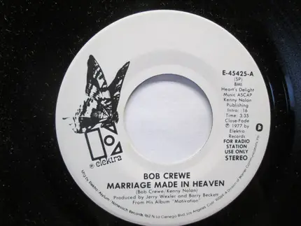 Bob Crewe - Marriage Made In Heaven