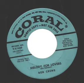 Bob Crewe - Melody For Lovers / Can't Get Away From It