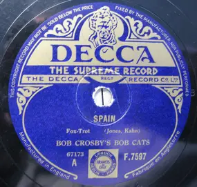 Bob Crosby - Spain / All By Myself