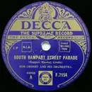 Schellack - Bob Crosby And His Orchestra - South Rampart Street Parade / Song Of The Wanderer