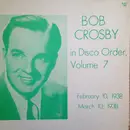 LP - Bob Crosby - In Disco Order, Volume 7