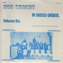 LP - Bob Crosby - In Disco Order Volume Six