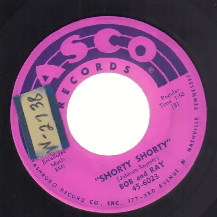 Bob And Ray - Love You A Thousand Ways / Shorty Shorty