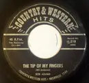 7inch Vinyl Single - Bob Adams - The Tip Of My Fingers / You're The Only Star In My Blue Heaven