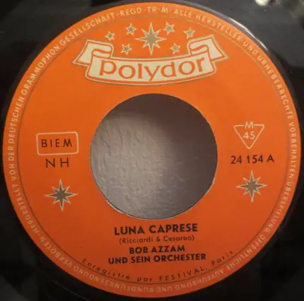 Bob Azzam Et Son Orchestre - Luna Caprese