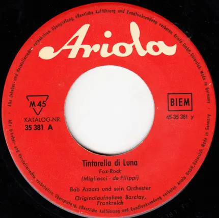 Bob Azzam Et Son Orchestre - Mustapha