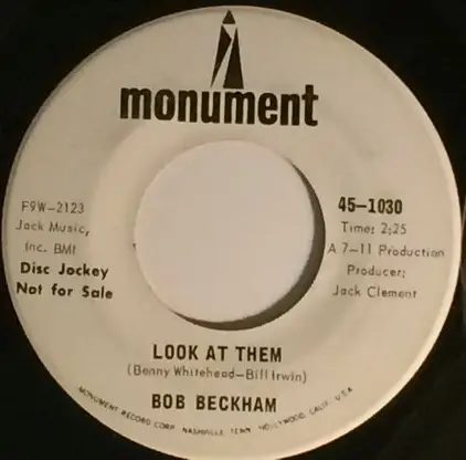 Bob Beckham - Lily White / Look At Them