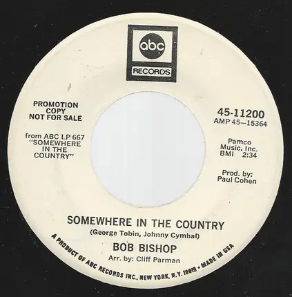 Bob Bishop - Another Man's World