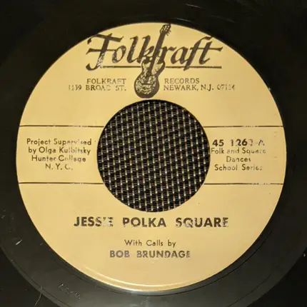 Bob Brundage , Folkraft Americana Orchestra - Jessie Polka Square